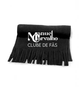 Cachecol Manuel Carvalho Clube de Fãs ( letras personalizadas ao centro )